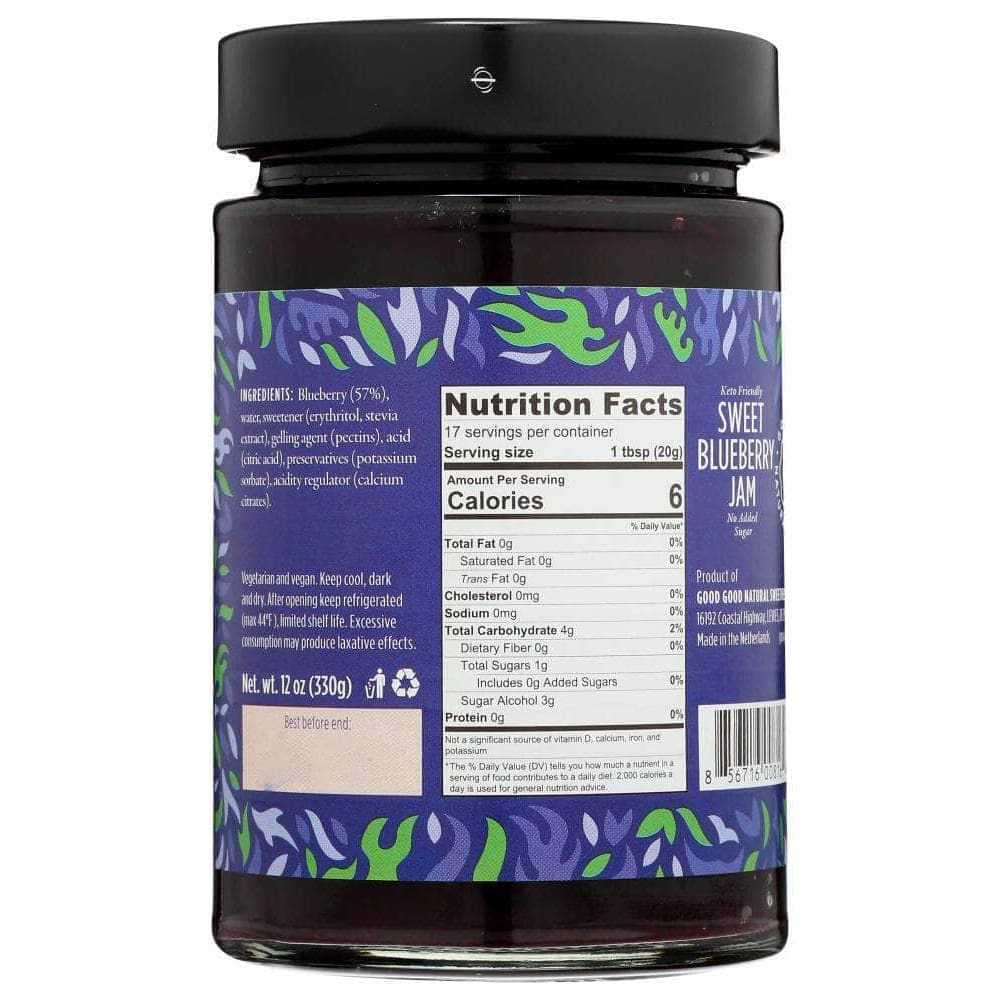 Good Good Good Good Sweet Jams With Stevia, 12 oz