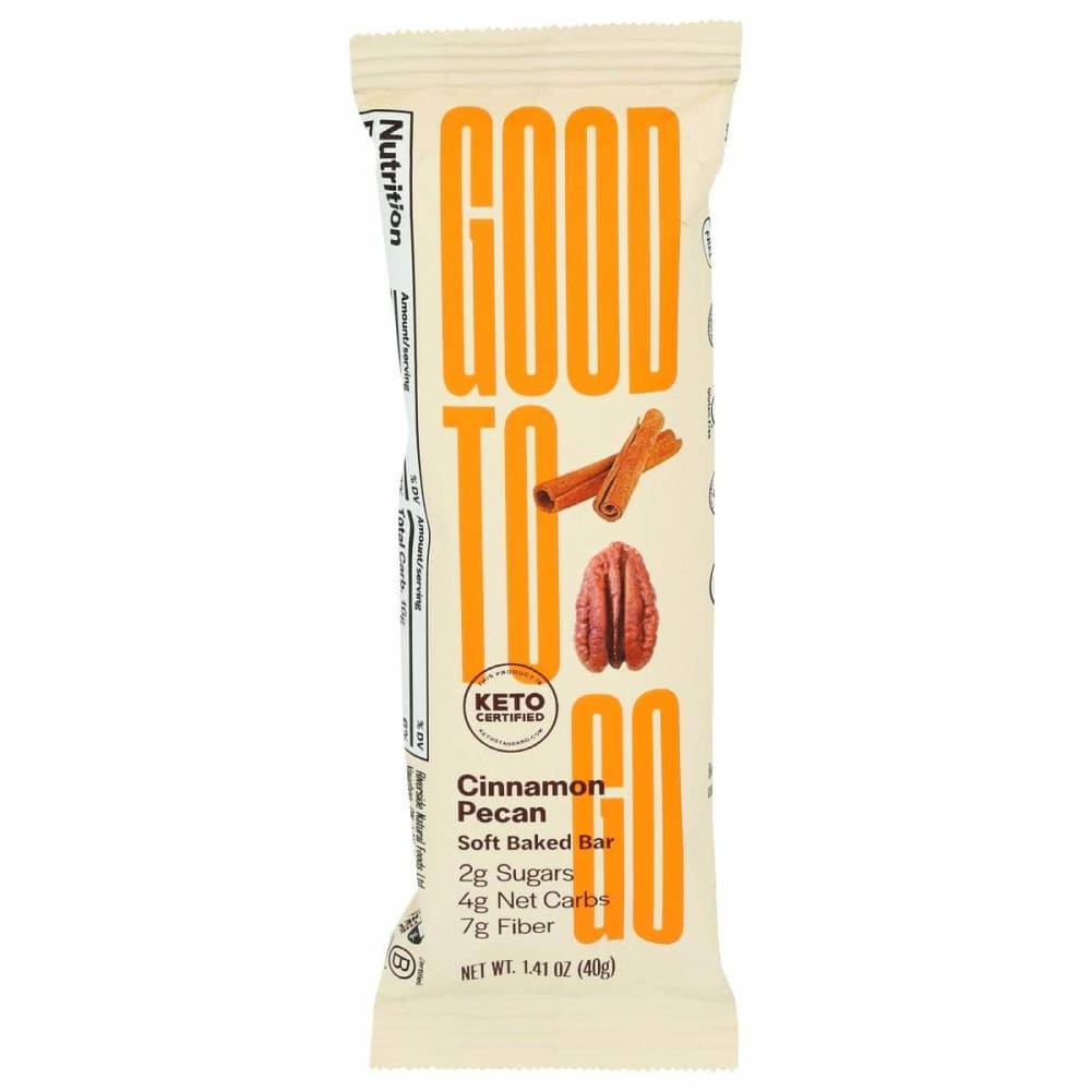 GOOD TO GO GOOD TO GO Cinnamon Pecan Snack Bar, 1.4 oz