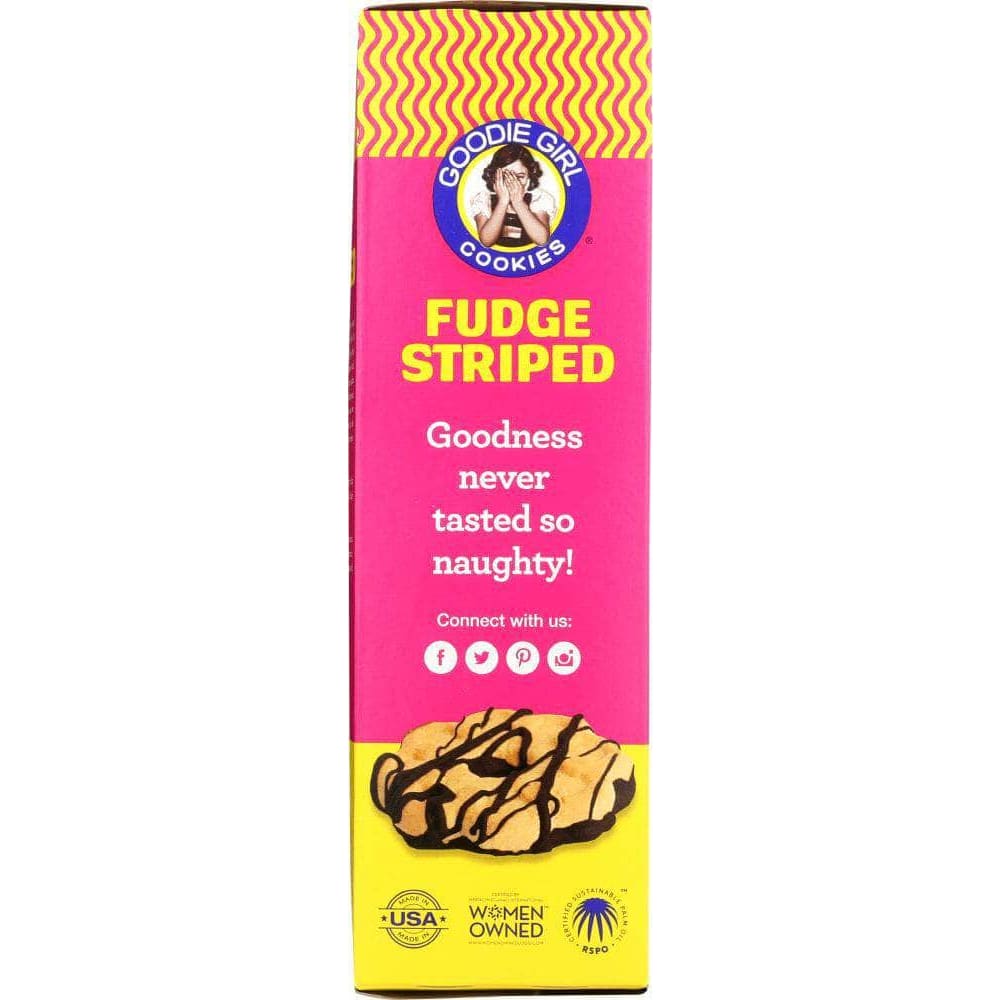 Goodie Girl Goodie Girl Cookies Fudge Striped, 7 oz