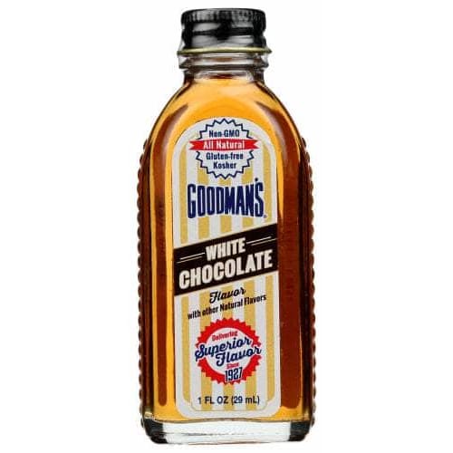 GOODMANS Goodmans Flavor Chocolate White, 1 Fo