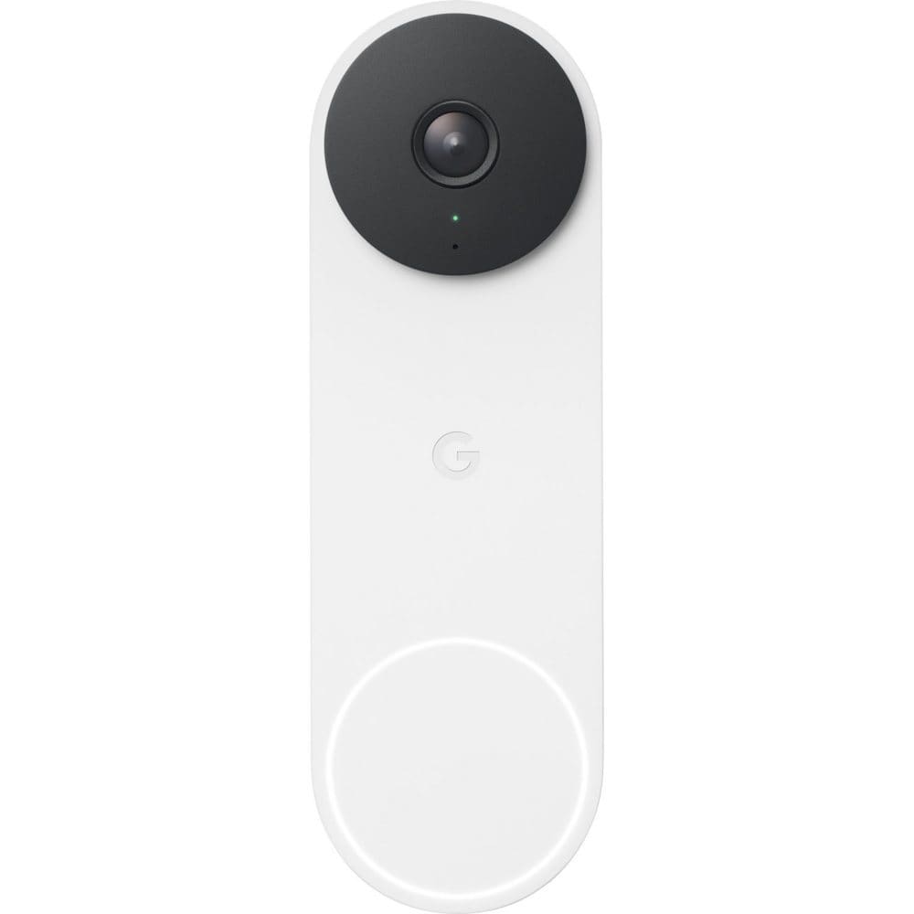 Google GA02767-US Nest Doorbell Wired - Snow - Video Doorbells Locks & Sensors - Google
