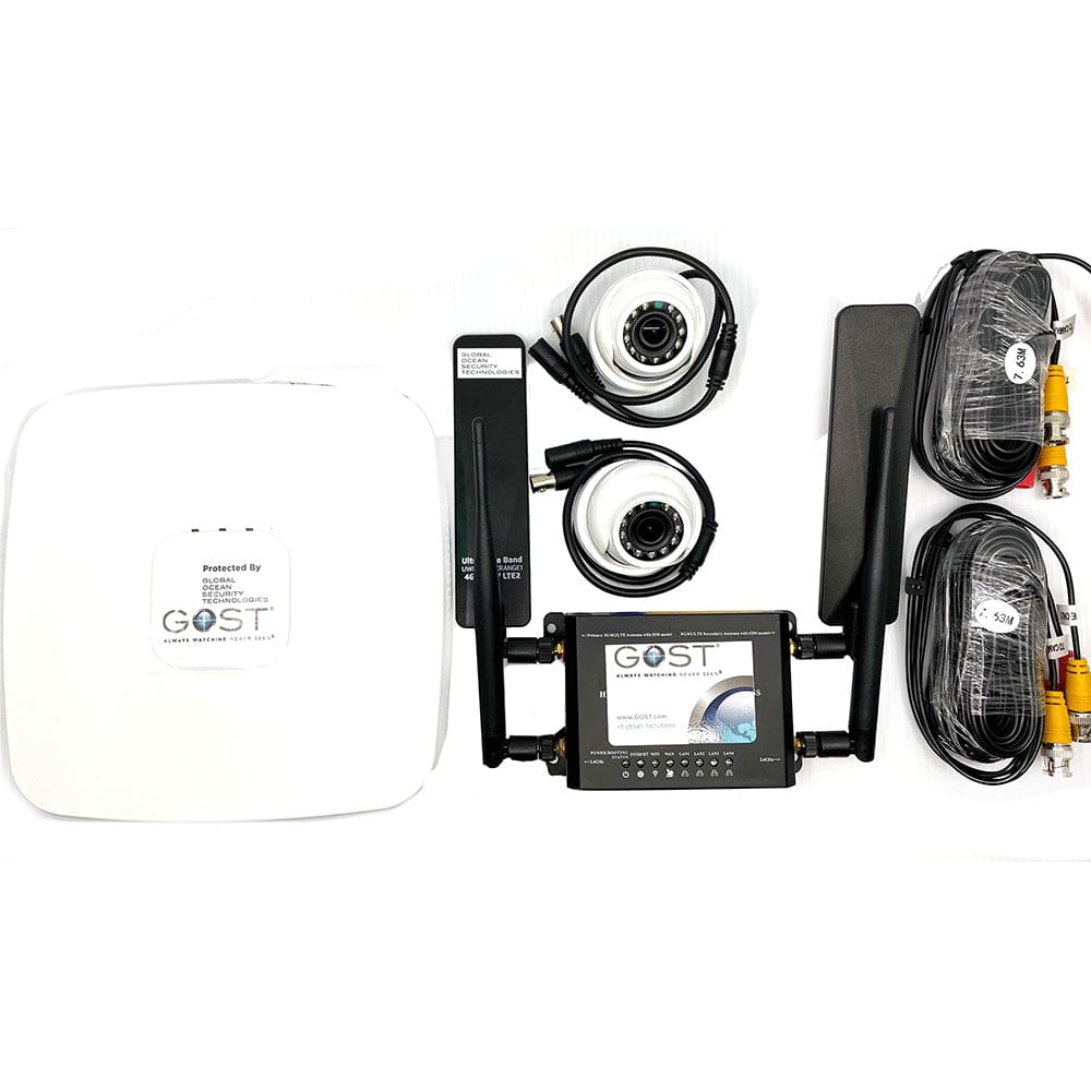 GOST Watch HD XVR Base Package w/ 4G/ LTE f/ Up To 8 Cameras - Boat Outfitting | Security Systems - GOST