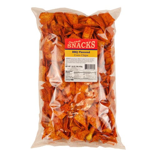 Gourmet Snacks BBQ Corn Chips 16oz (Case of 12) - Snacks/Bulk Snacks - Gourmet Snacks