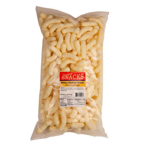 Gourmet Snacks White Cheddar Cheese Curls 11oz (Case of 12) - Snacks/Bulk Snacks - Gourmet Snacks