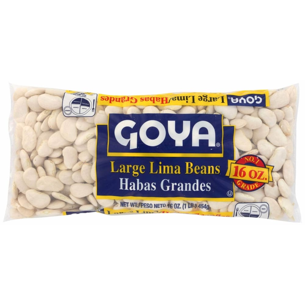 GOYA Grocery > Pantry > Food GOYA: Bean Lima Lrg, 16 oz