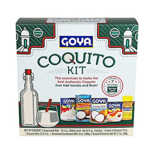 Goya Coquito Holiday Eggnog Cocktail Kit - Home/Seasonal/Holiday/Holiday Grocery/ - Goya