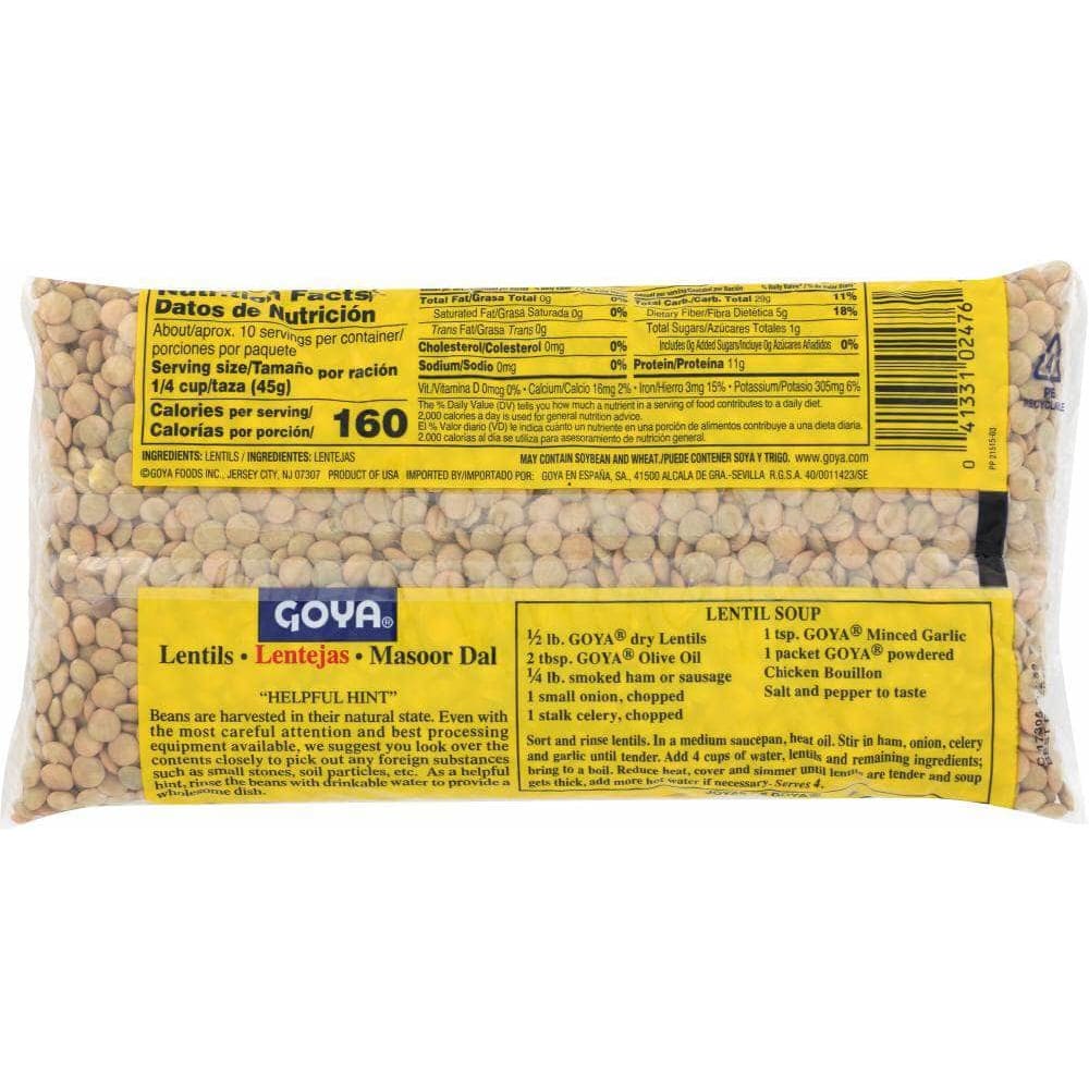 Goya Goya Lentil Beans, 16 Oz