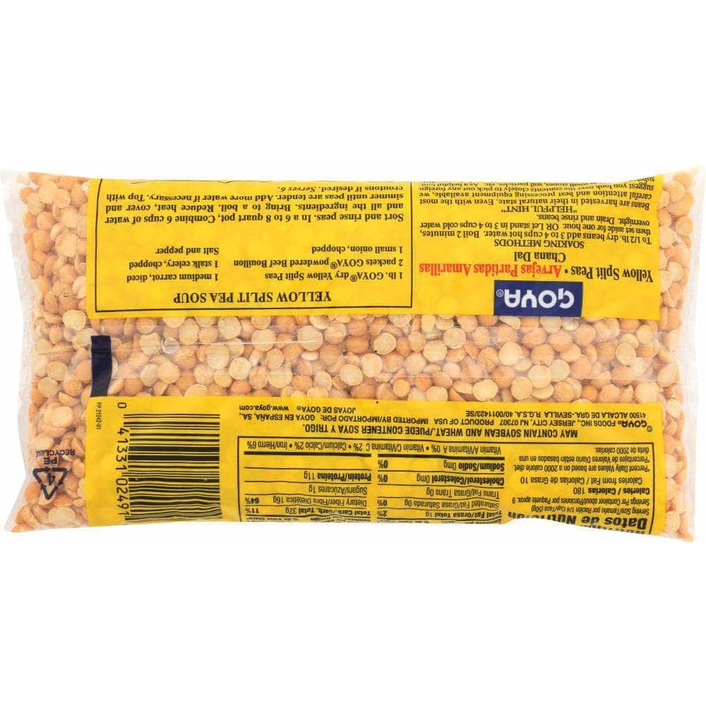 Goya Goya Pea Split Yellow, 16 oz