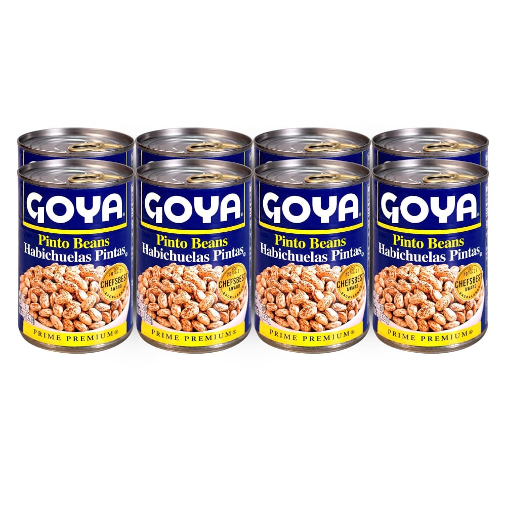 Goya Pinto Beans 8 Pk 15 5 Oz Shelhealth