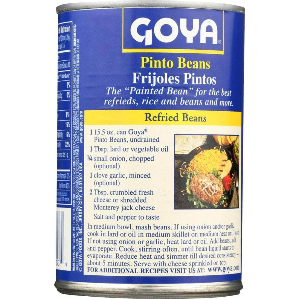 GOYA Grocery > Meal Ingredients > Beans GOYA: Premium Pinto Beans, 15.5 oz