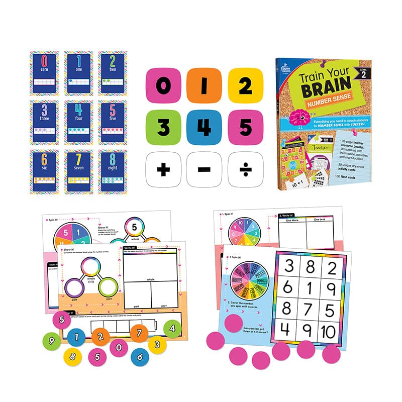 Gr 1 Math Teacher Class Bundle - Manipulative Kits - Carson Dellosa Education