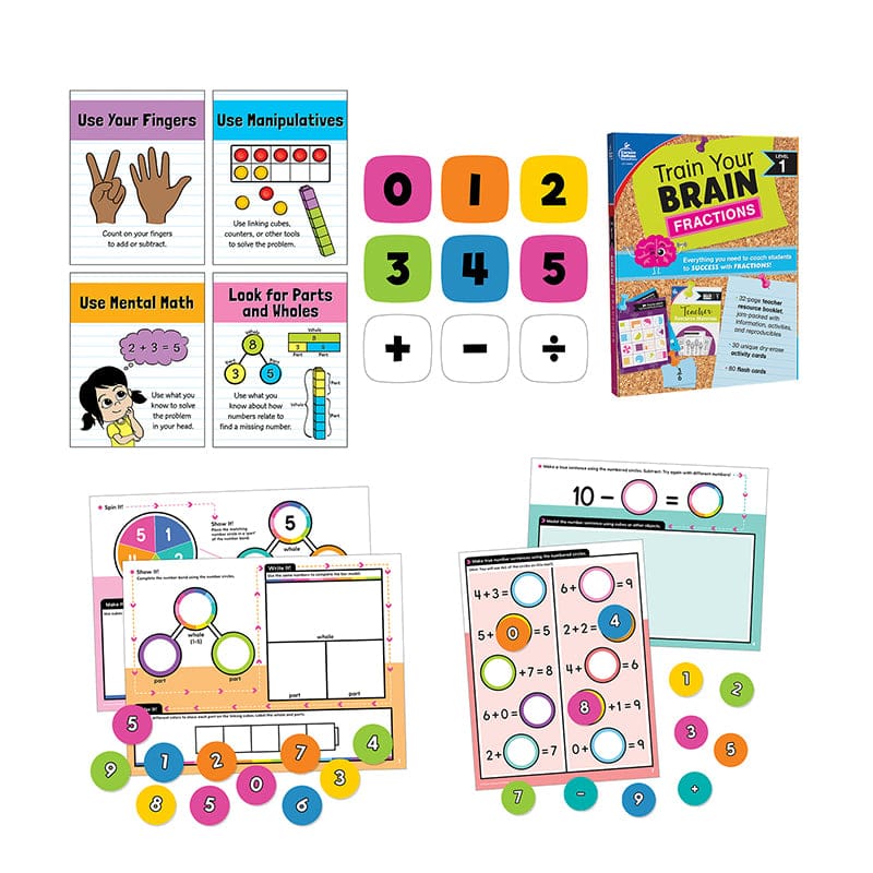 Gr 2 Math Teacher Class Bundle - Manipulative Kits - Carson Dellosa Education