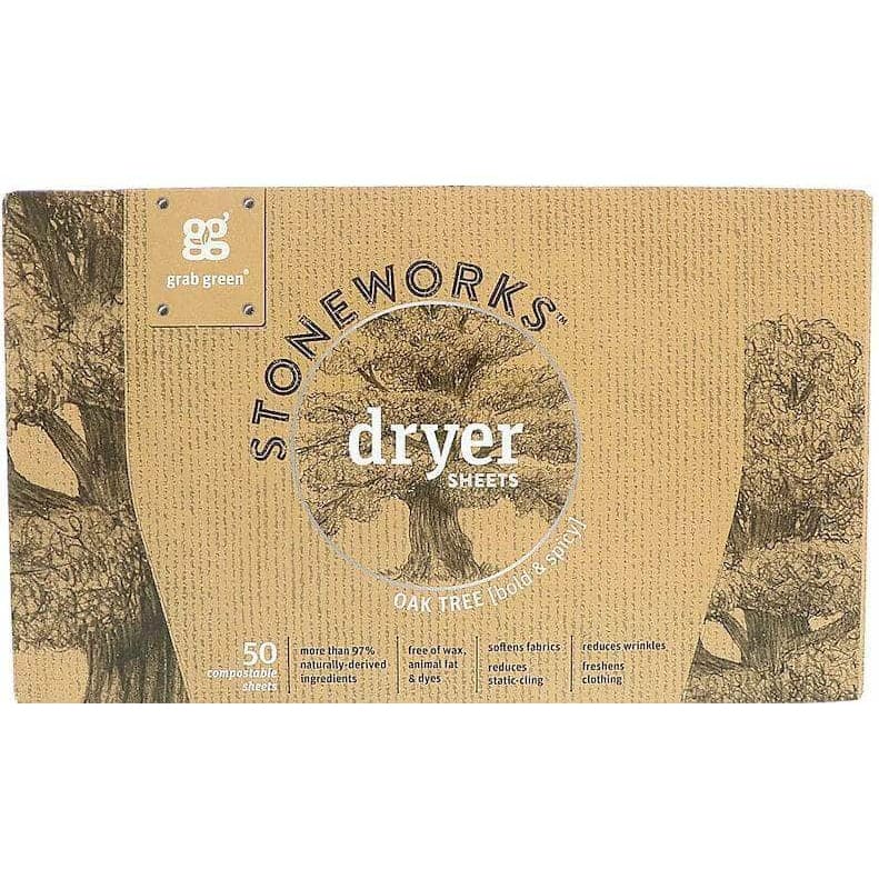 GRABGREEN GRABGREEN Dryer Sheets Oak Tree, 50 pk