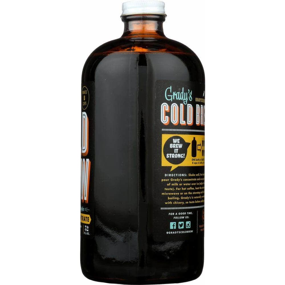 Gradys Cold Brew Gradys Cold Brew Coffee Cold Brew Concentrate, 32 oz