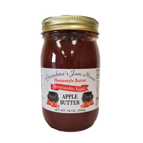 Grandma’s Jam House Homestyle Apple Butter 16oz (Case of 12) - Cooking/Misc. Cooking Items - Grandma’s Jam House