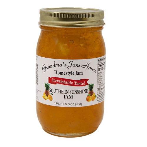 Grandma’s Jam House Homestyle Southern Sunshine Jam 16oz (Case of 12) - Misc/Jelly Jams & Spreads - Grandma’s Jam House