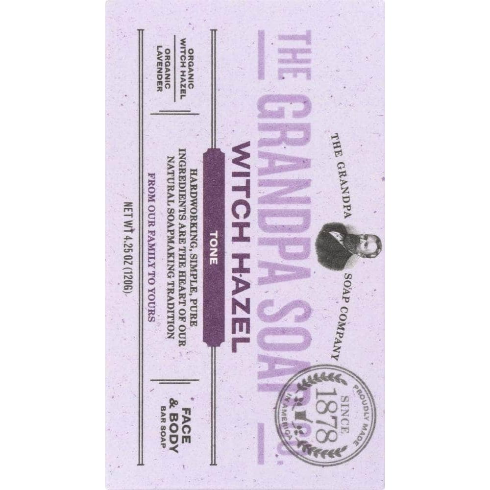 The Grandpa Soap Company Grandpas SOAP BAR WITCH HAZEL (4.250 OZ)