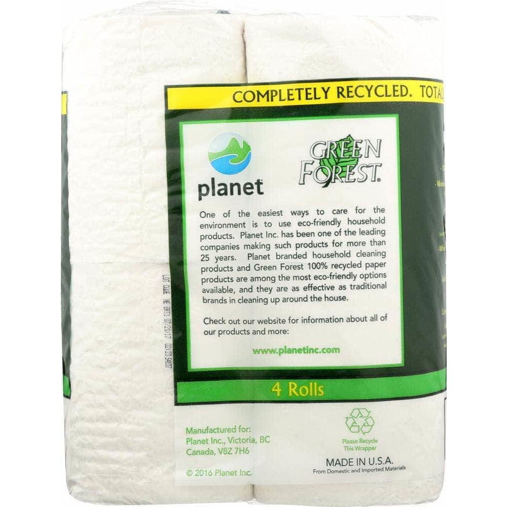 Green Forest Green Forest Bath Tissue White 4 Rolls 198 Sheets, 1 ea