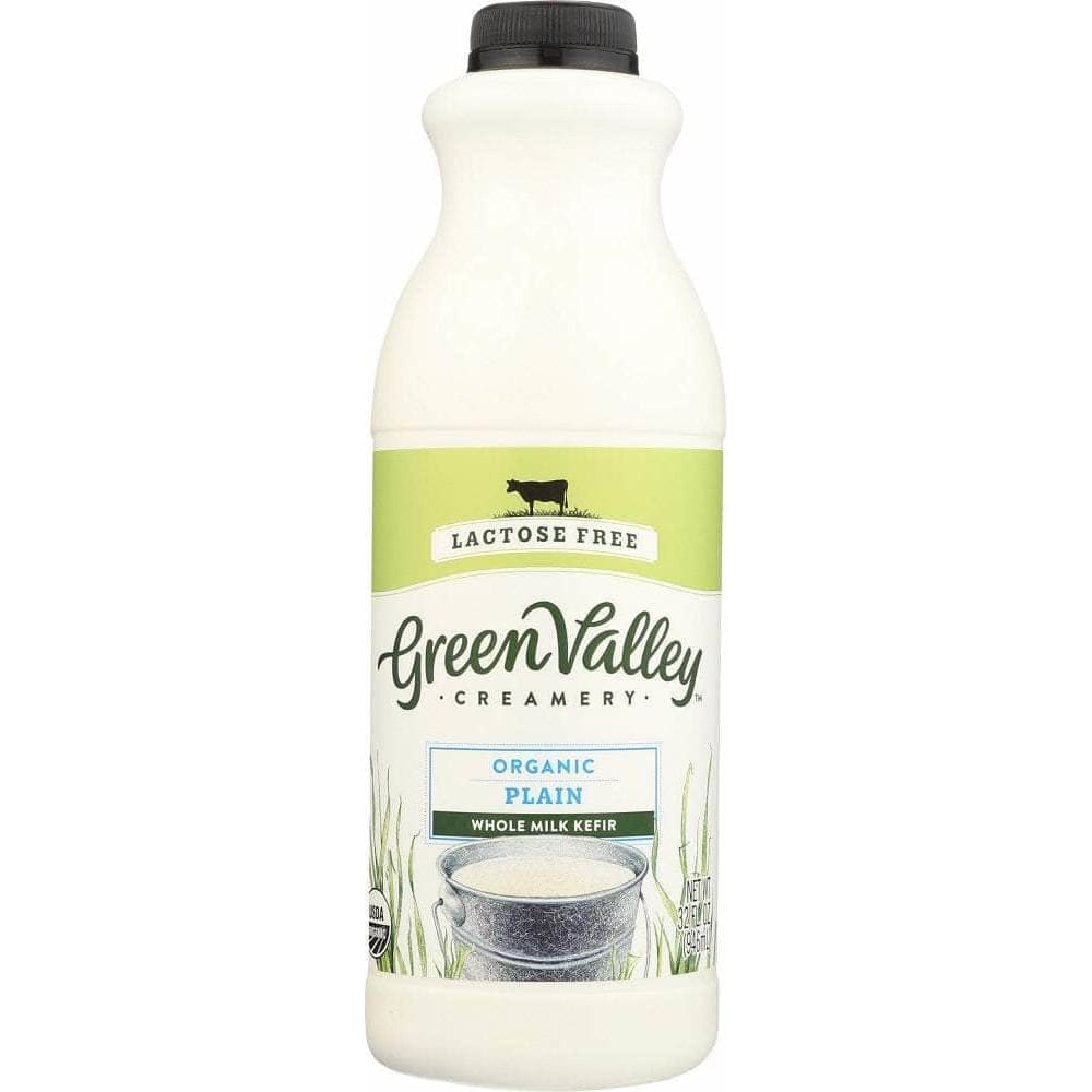 Green Valley Creamery Green Valley Creamery Organic Plain Whole Milk Kefir, 32 oz