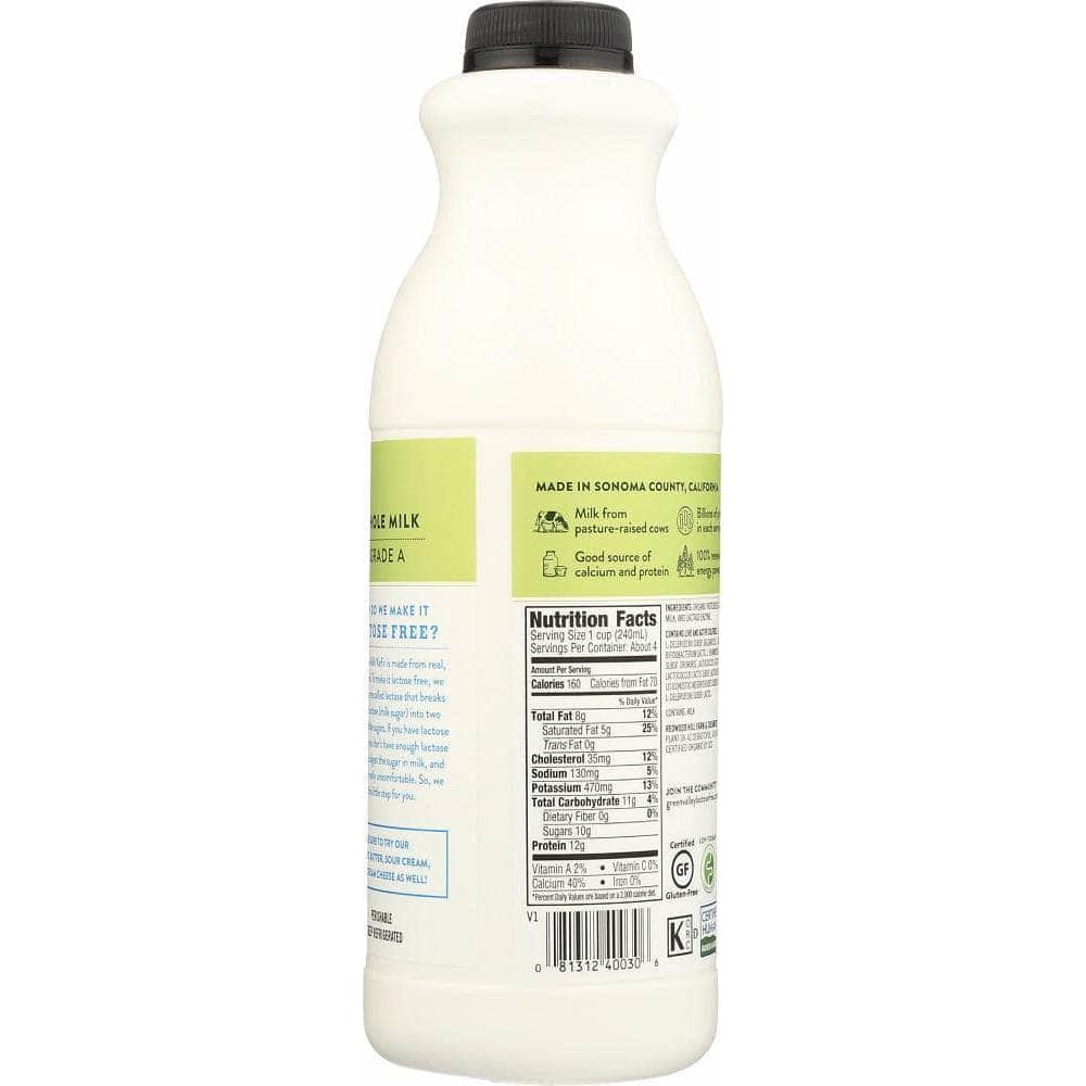 Green Valley Creamery Green Valley Creamery Organic Plain Whole Milk Kefir, 32 oz