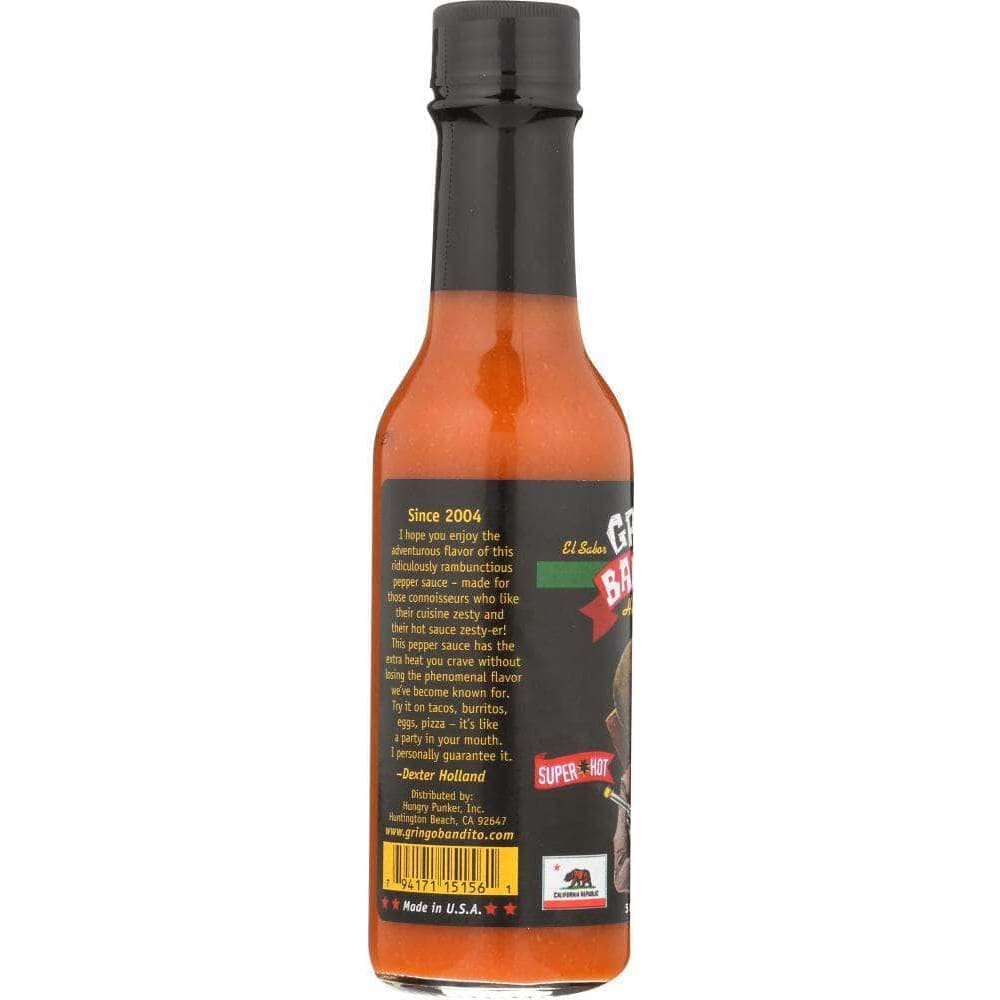 Gringo Bandito Gringo Bandito Super Hot Sauce, 5 fl oz