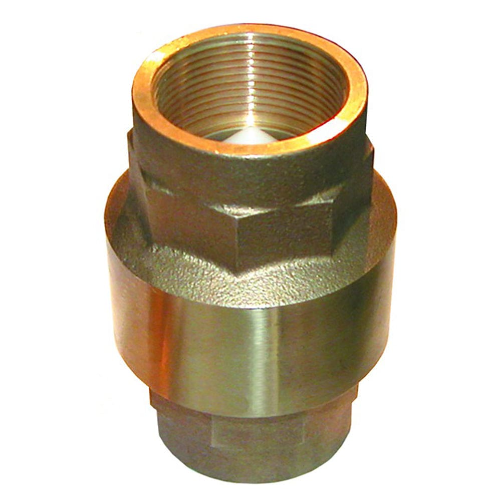 GROCO 1/ 2 Bronze In-Line Check Valve - Marine Plumbing & Ventilation | Fittings - GROCO