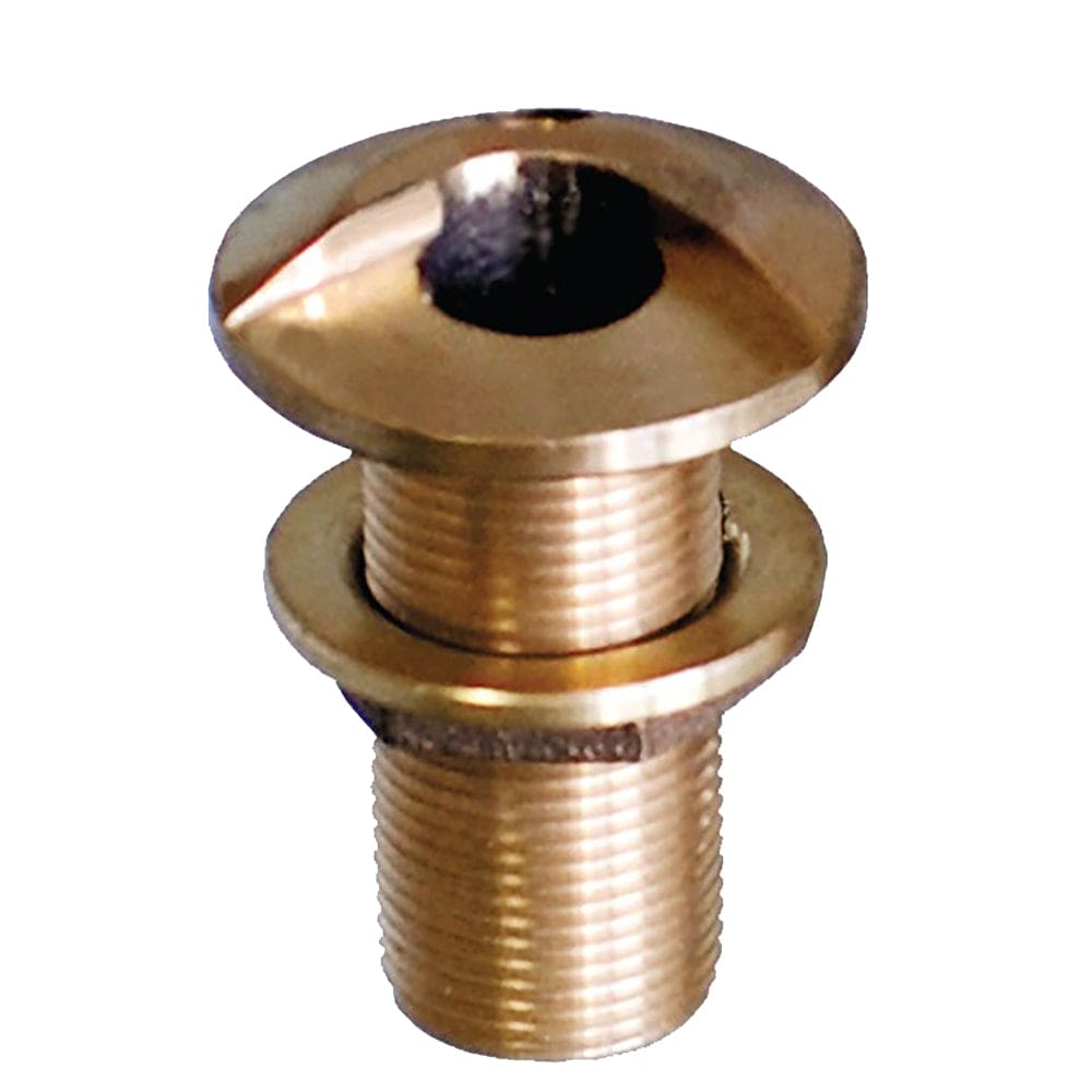 GROCO 2 Bronze High Speed Thru-Hull Fitting w/ Nut - Marine Plumbing & Ventilation | Thru-Hull Fittings - GROCO