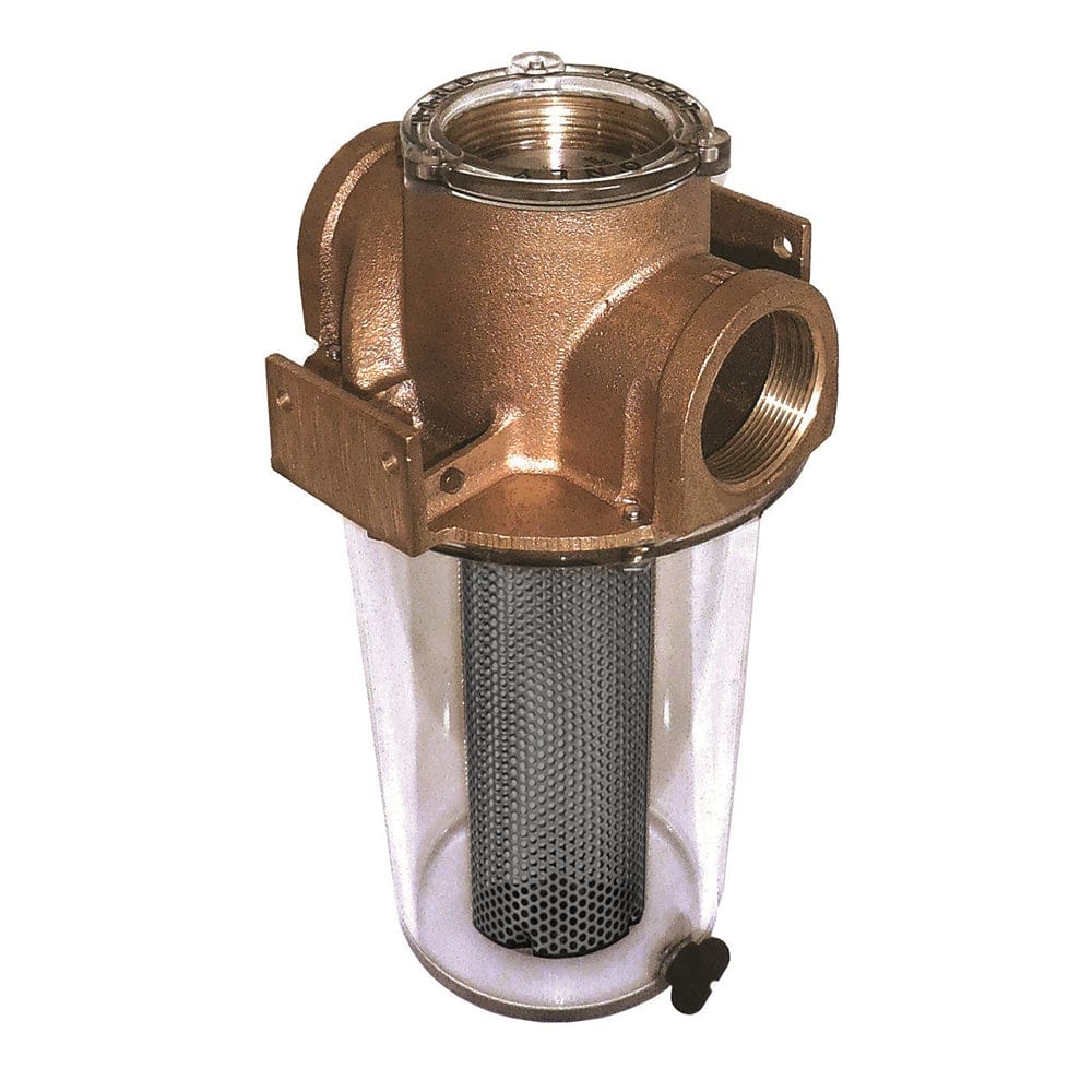 GROCO ARG-1000 Series 1 Raw Water Strainer w/ Monel Basket - Marine Plumbing & Ventilation | Strainers & Baskets - GROCO