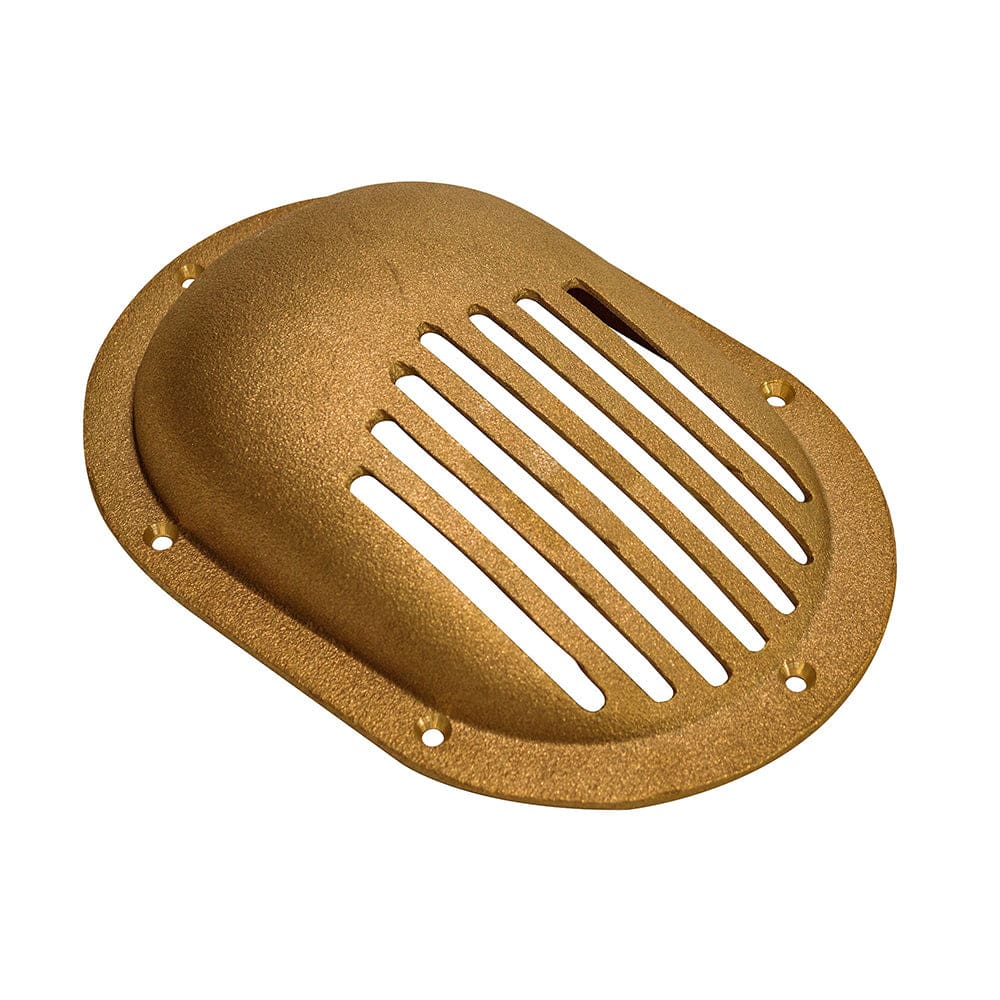 GROCO Bronze Clam Shell Style Hull Strainer f/ Up To 1-1/ 2 Thru Hull - Marine Plumbing & Ventilation | Fittings - GROCO