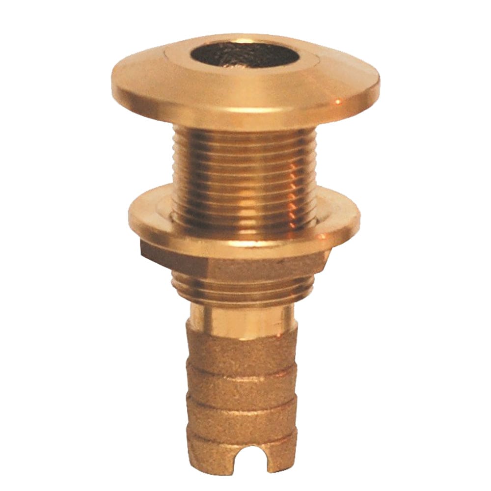 GROCO Bronze Hose Barb Thru-Hull Fitting - 1-1/ 2 - Marine Plumbing & Ventilation | Thru-Hull Fittings - GROCO