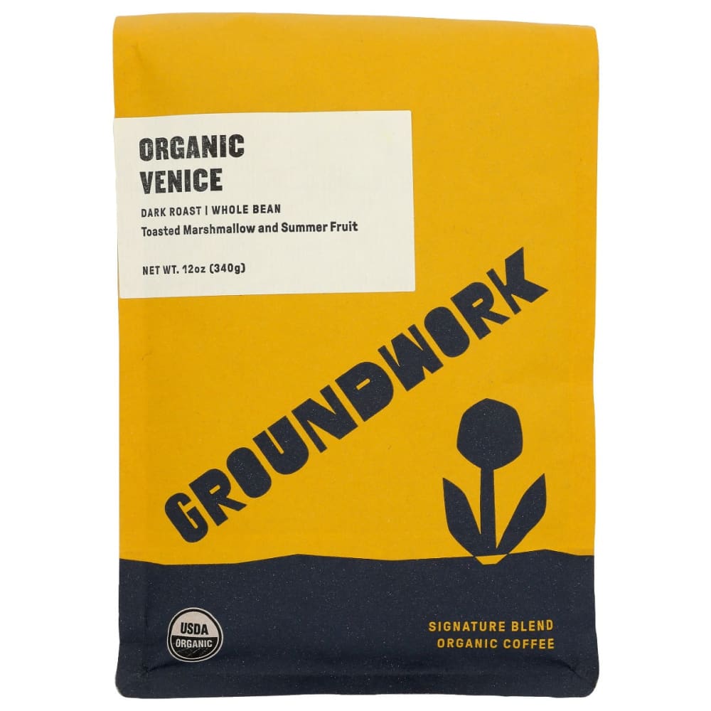 GROUNDWORK COFFEE: Organic Venice Coffee 12 oz - Grocery > Beverages > Coffee Tea & Hot Cocoa - GROUNDWORK COFFEE