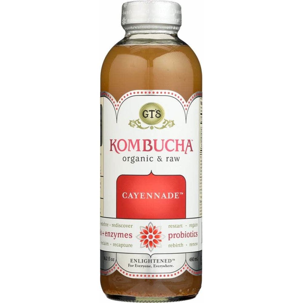 Gts Living Foods Gt's Enlightened Kombucha Cayennade Enlightened Kombucha, 16 fl oz