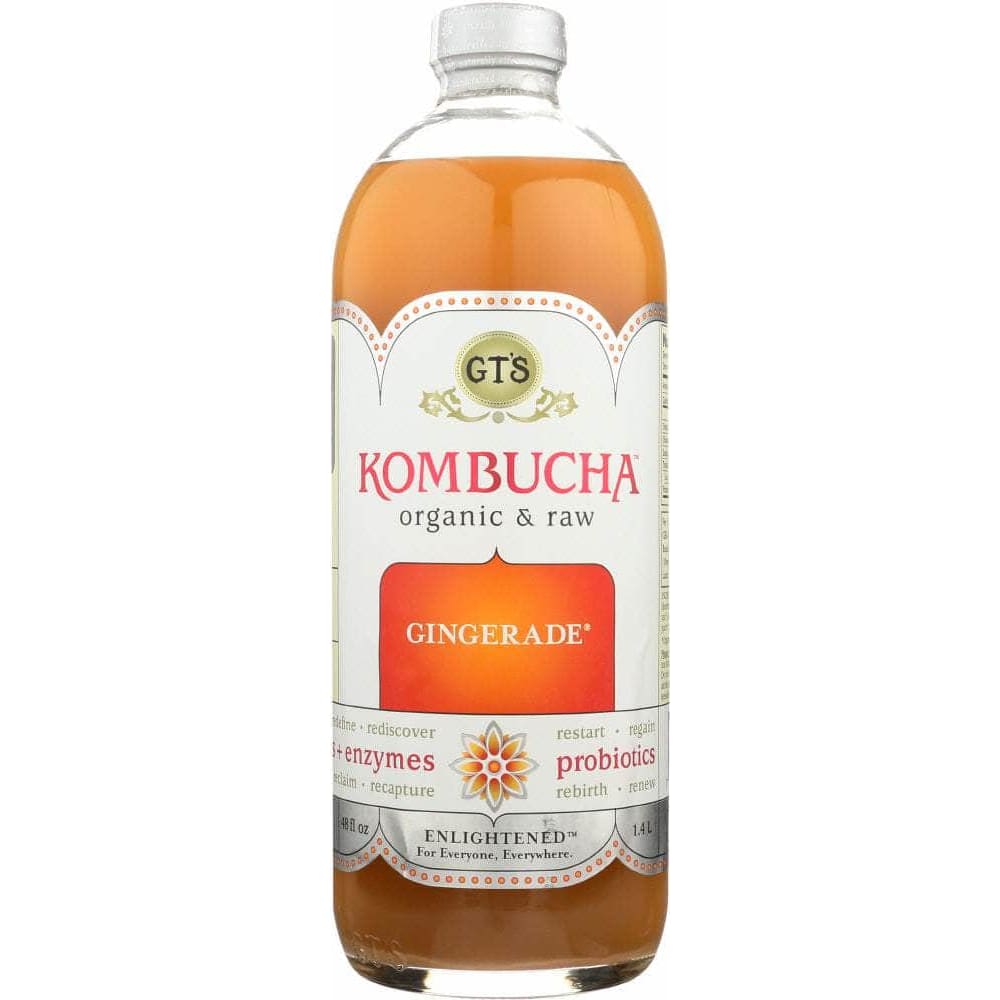 Gts Living Foods Gt’S Living Foods Gingerade Kombucha, 48 oz