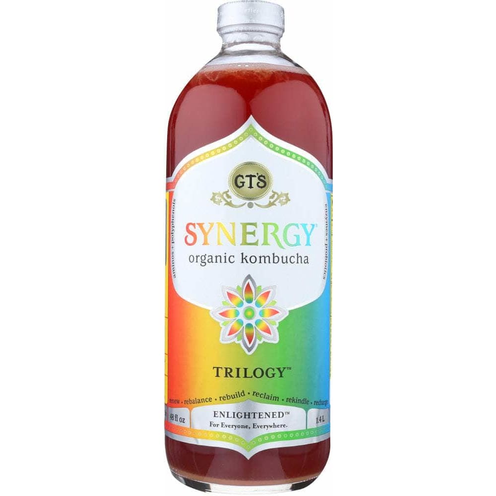 Gts Living Foods Gt’S Living Foods Organic Kombucha Synergy Trilogy, 48 oz