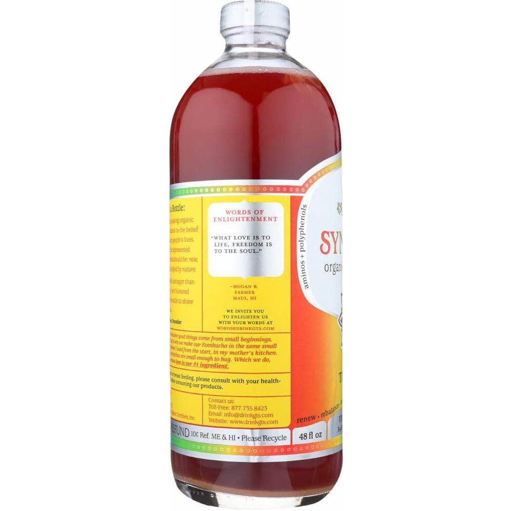 Gts Living Foods Gt’S Living Foods Organic Kombucha Synergy Trilogy, 48 oz