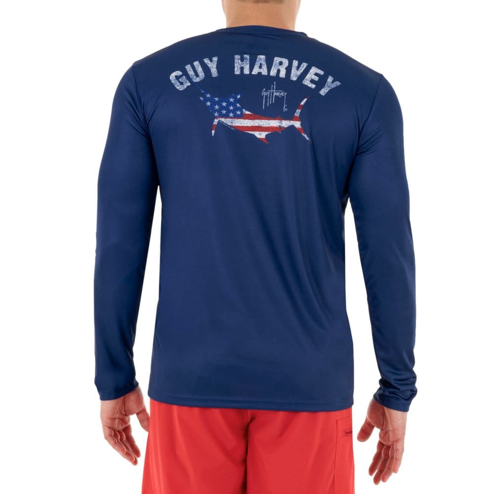 Guy Harvey Men’s Sun Protection Top - Tops - ShelHealth