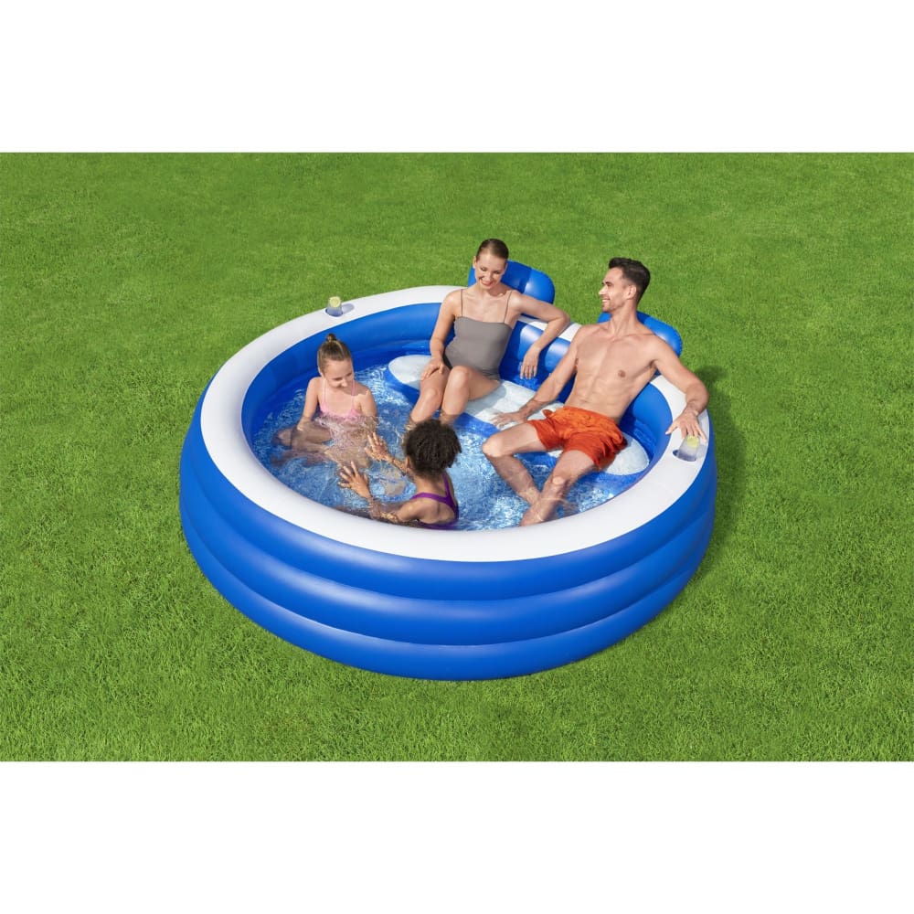 H2OGO! H2OGO! Splash Paradise 7’7 x 7’2 Inflatable Family Pool - Home/Patio & Outdoor Living/Swimming Pools & Accessories/Pools/ - H2OGO!