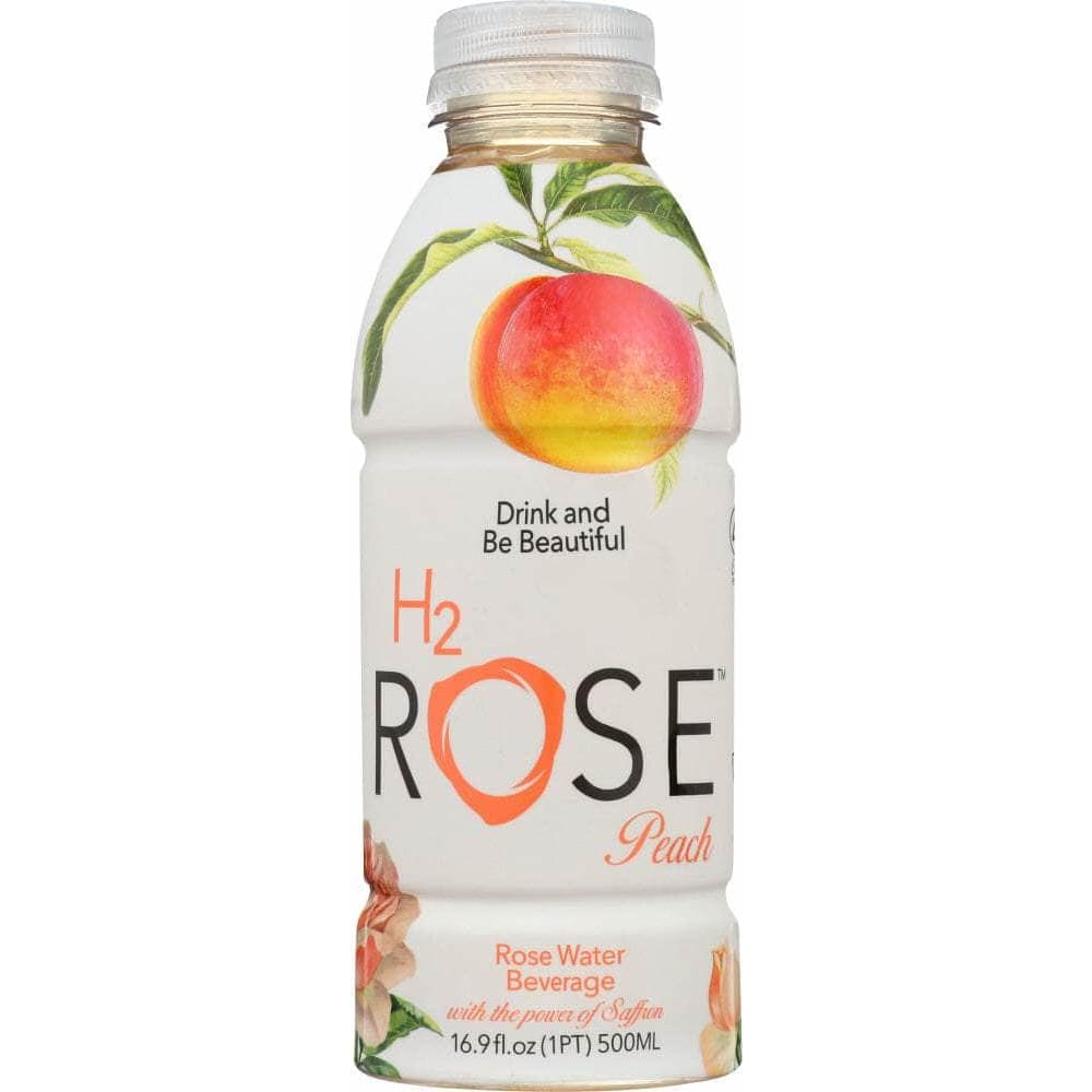 H2Rose H2Rose Peach Rose Water Beverage, 16.9 fl oz