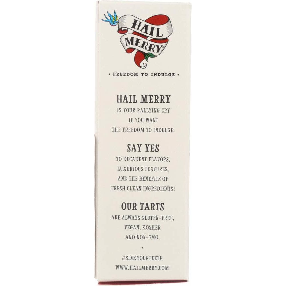 Hail Merry Hail Merry Miracle Tart Gluten Free Chocolate, 3 oz