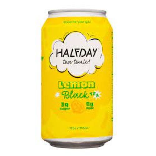 HALFDAY: Tea Black Lemon Tonic 12 fo (Pack of 5) - Beverages > Coffee Tea & Hot Cocoa - HALFDAY