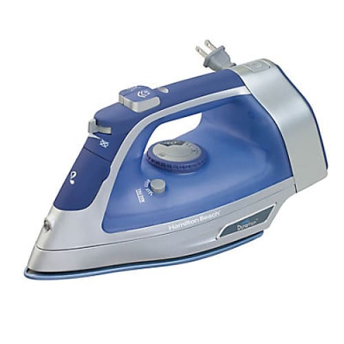 Hamilton Beach Durathon Iron Retractable - Blue - Home/Appliances/Laundry Centers/ - Hamilton Beach