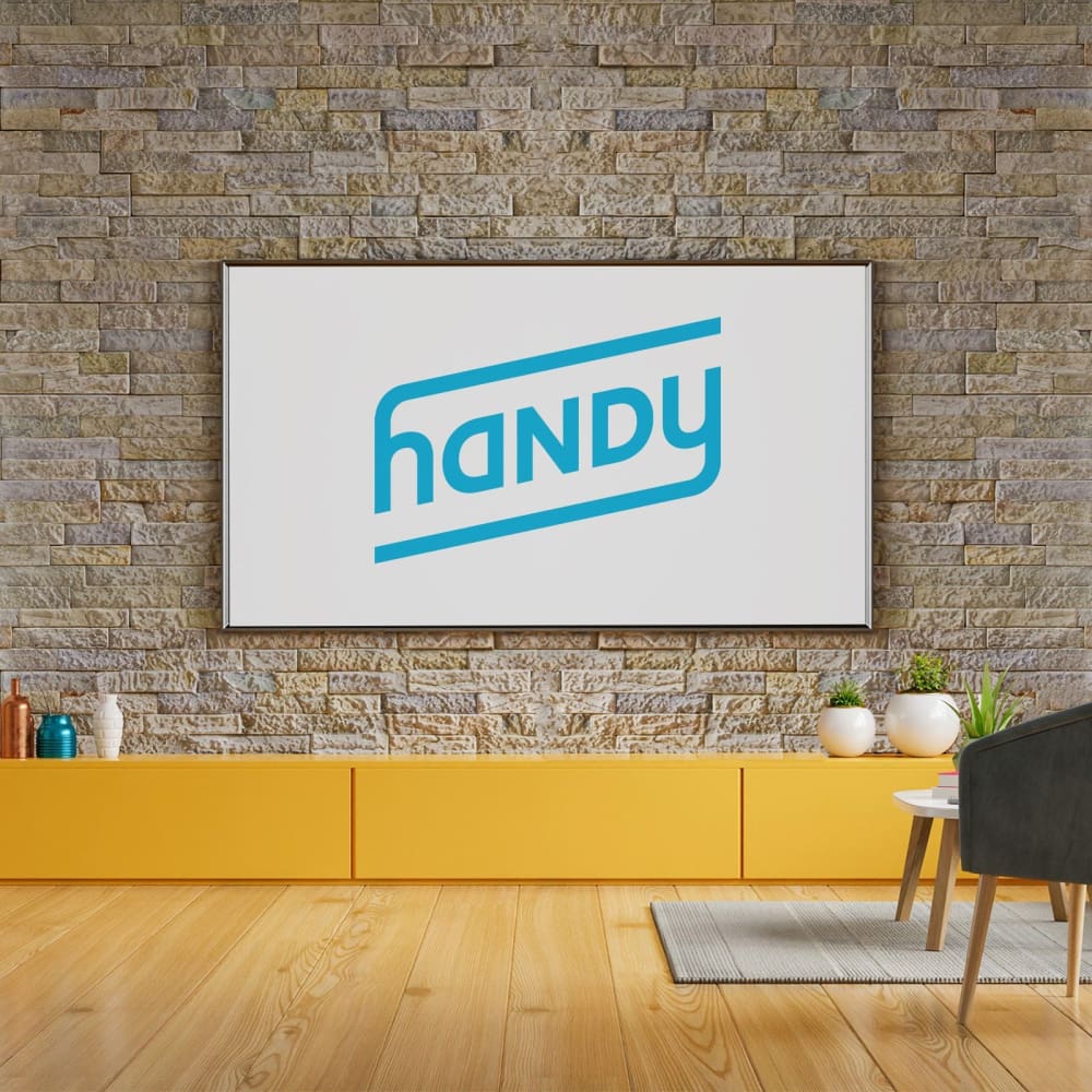 Handy Handy Brick/Fireplace TV Mounting Service 55 + Premium - Home/Home/Home Improvement/Handyman Services/TV Mounting Services/ - Handy