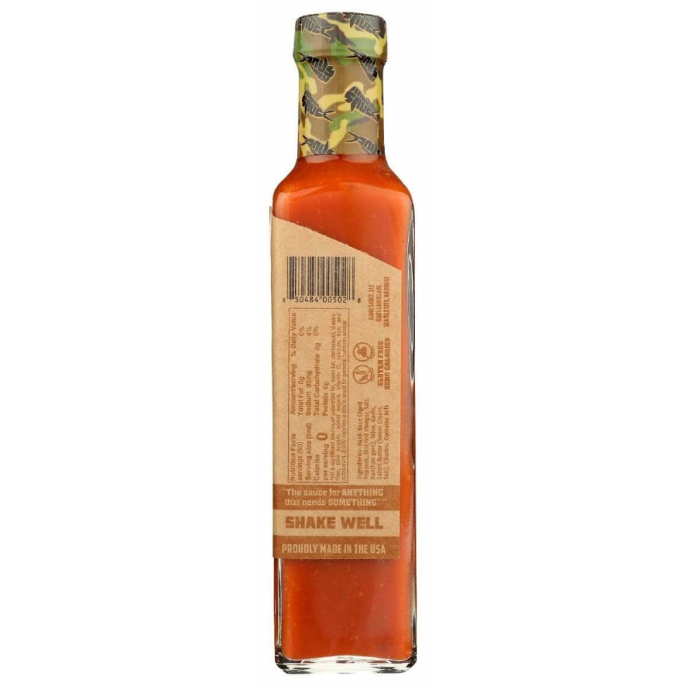 HANK SAUCE Grocery > Pantry > Condiments HANK SAUCE: Camouflage Hot Sauce, 8.5 oz