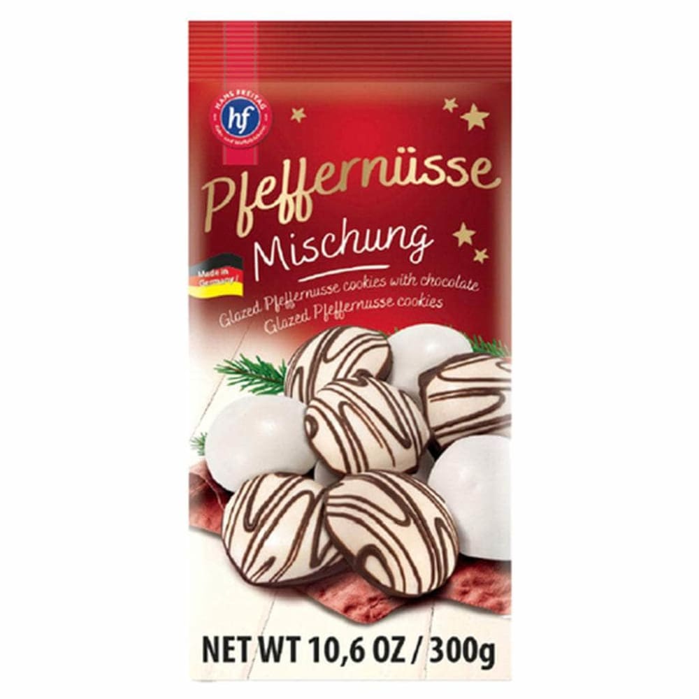 HANS FREITAG HANS FREITAG Pfeffernuesse Cookies Choco and Glazed, 10.6 oz