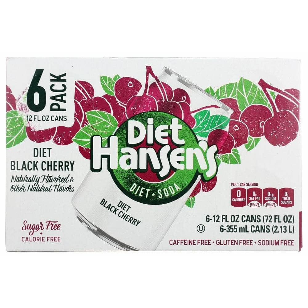 HANSENS Hansen'S Black Cherry Diet Soda, 72 Oz