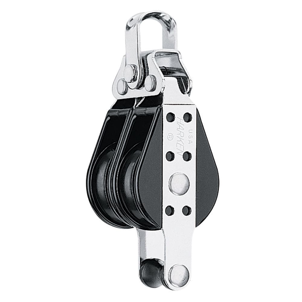 Harken 38mm Double Big Bullet Block w/ Becket - Sailing | Blocks - Harken