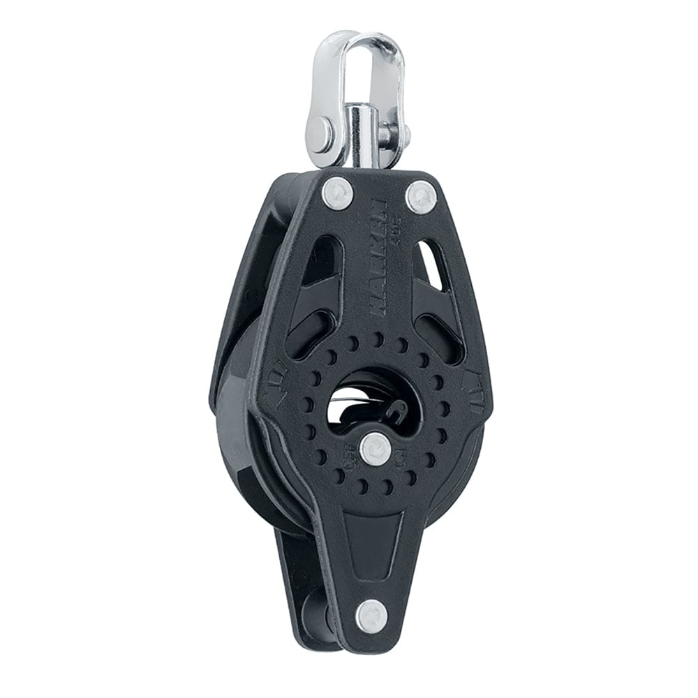 Harken 40mm Carbo Single Ratchet Block w/ Swivel & Becket - Sailing | Blocks - Harken