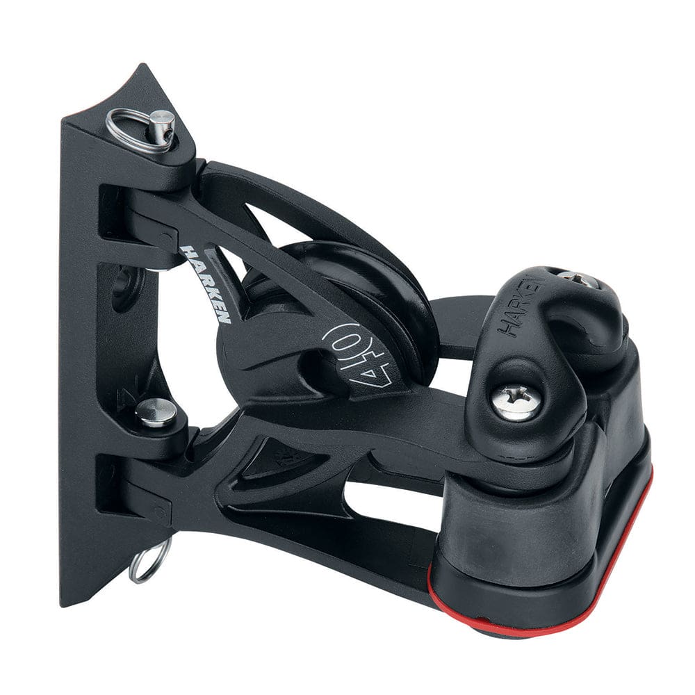 Harken 40mm Pivoting Lead Block - Carbo-Cam® Cleat - Sailing | Blocks - Harken