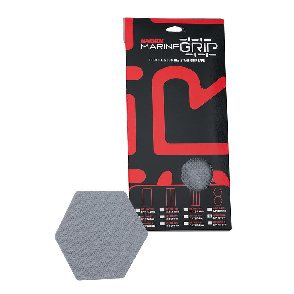 Harken Marine Grip Tape - Honeycomb - Grey - 12 Pieces - Camping | Accessories,Paddlesports | Accessories,Watersports | Accessories,Sailing