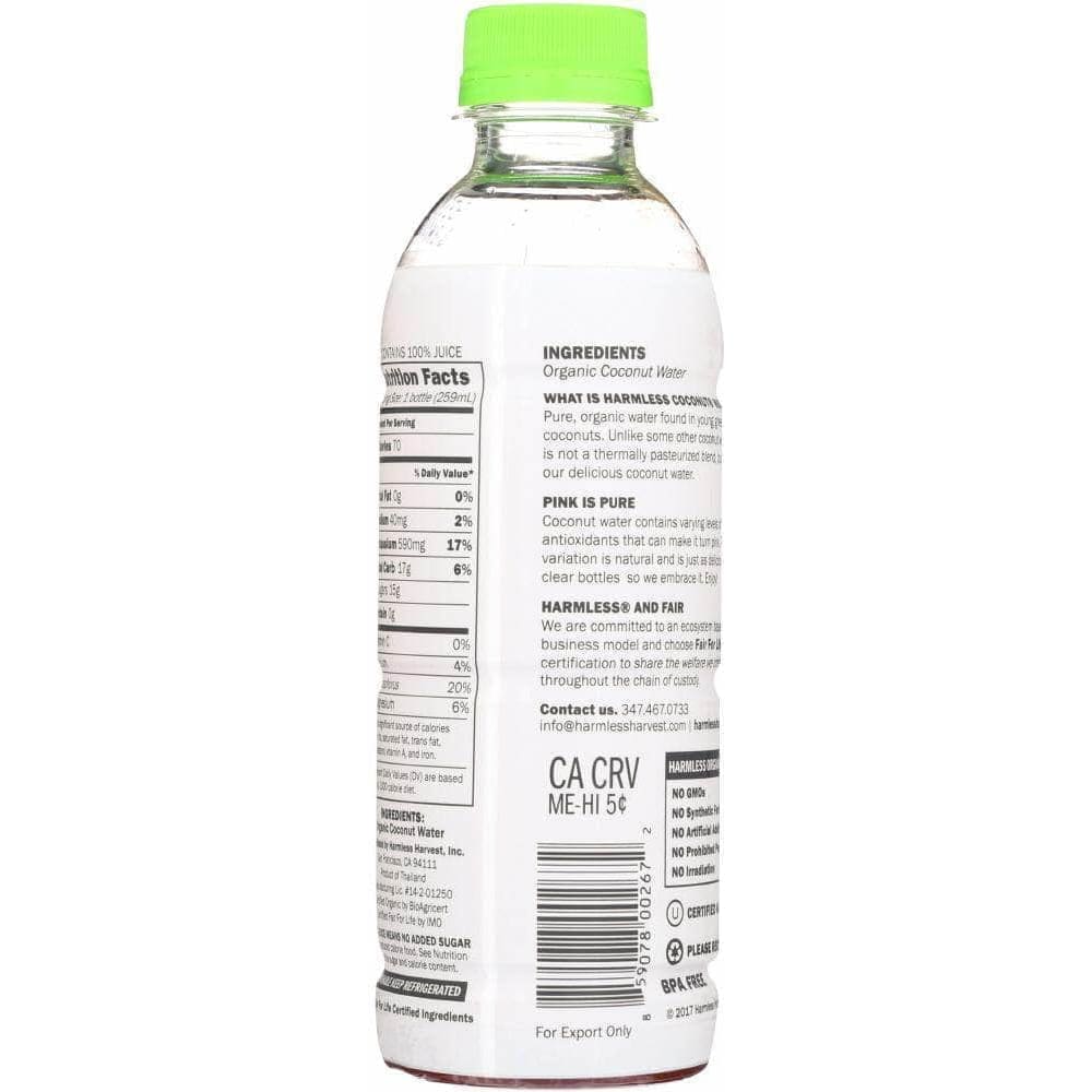 Harmless Harvest Harmless Harvest Coconut Water, 8.75 oz